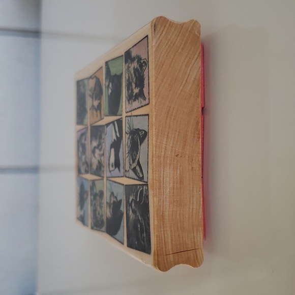 Cat Stamp Hampton Art Stamps 4578 Kitty Tiles Large Cat Stamp - Picture 3 of 13